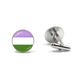 Genderqueer Pride Cufflinks